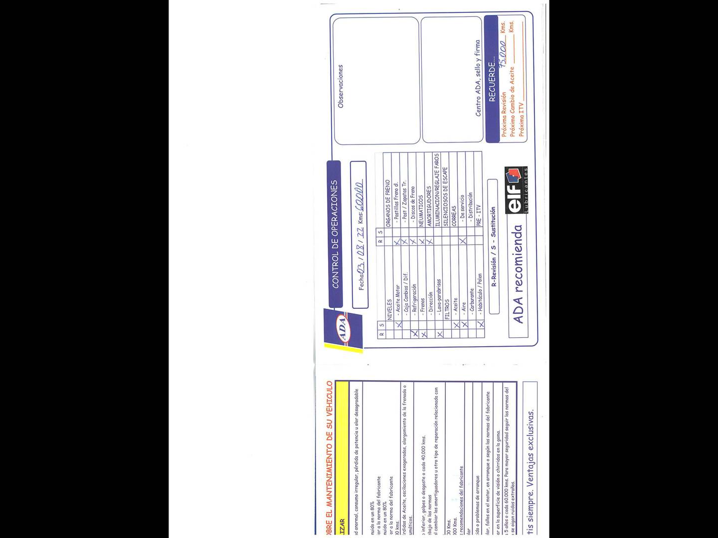 Foto del mantenimiento del Renault Mégane Renault Megane GT Line TCe (160 CV) GPF