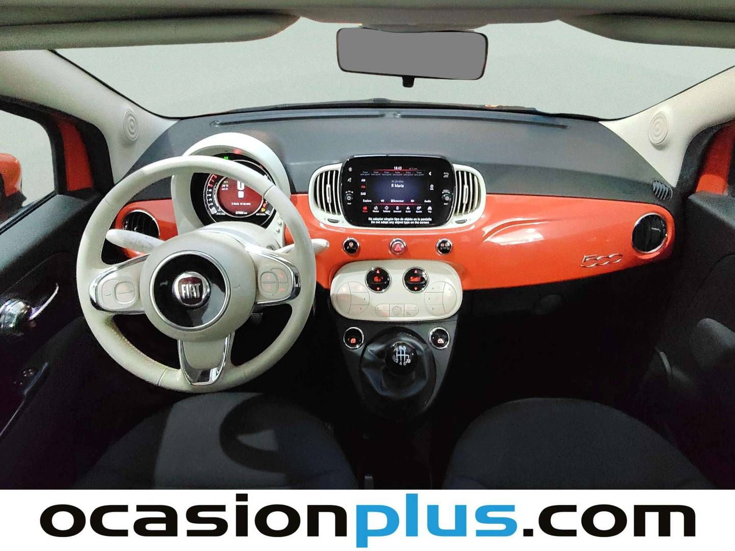 Foto asientos delanteros Fiat 500 Fiat 500 1.0 Hybrid Dolcevita (70 CV)