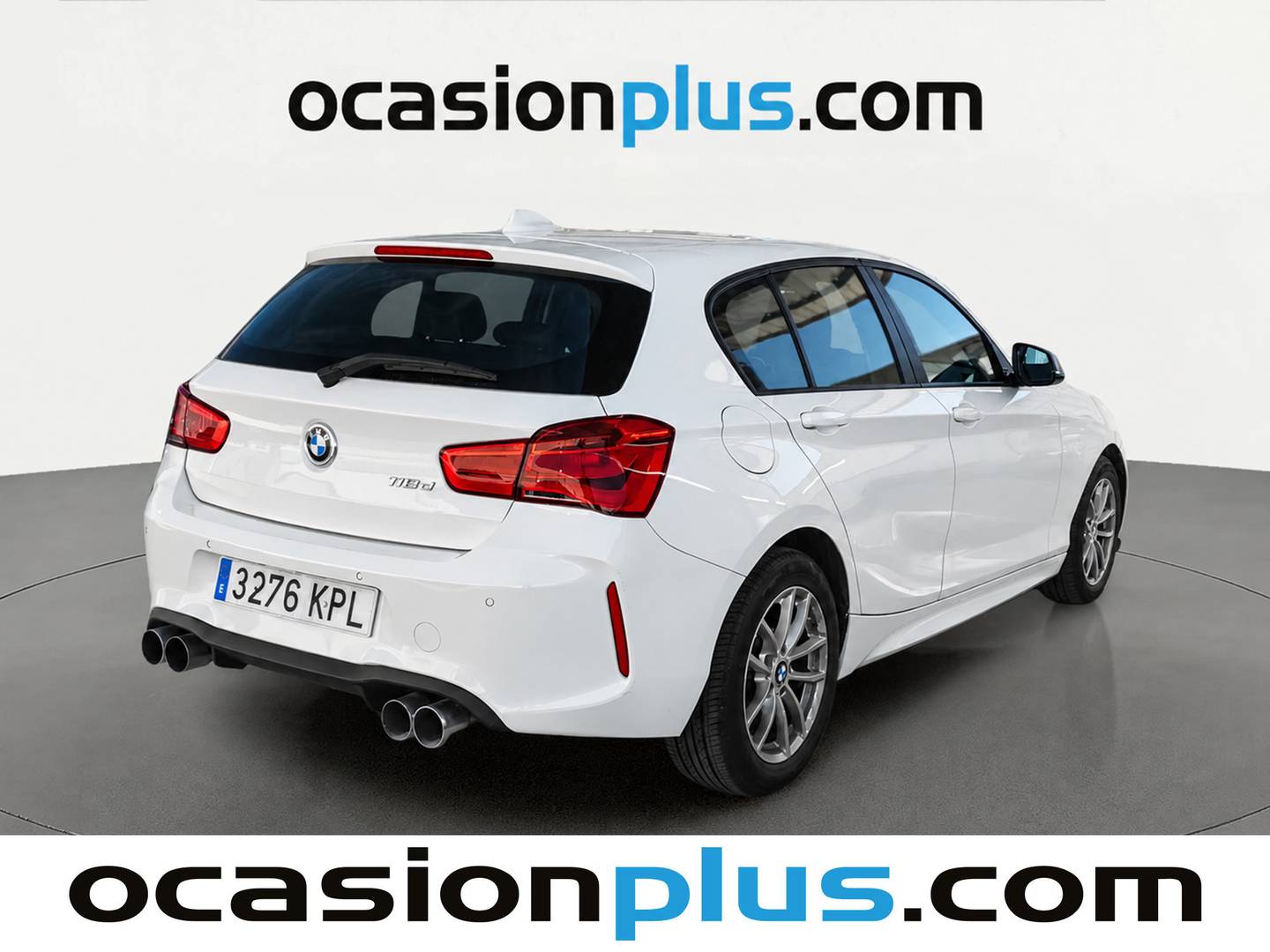 Foto trasera BMW Serie 1 BMW Serie 1 118d (150 CV) Pack M derecha