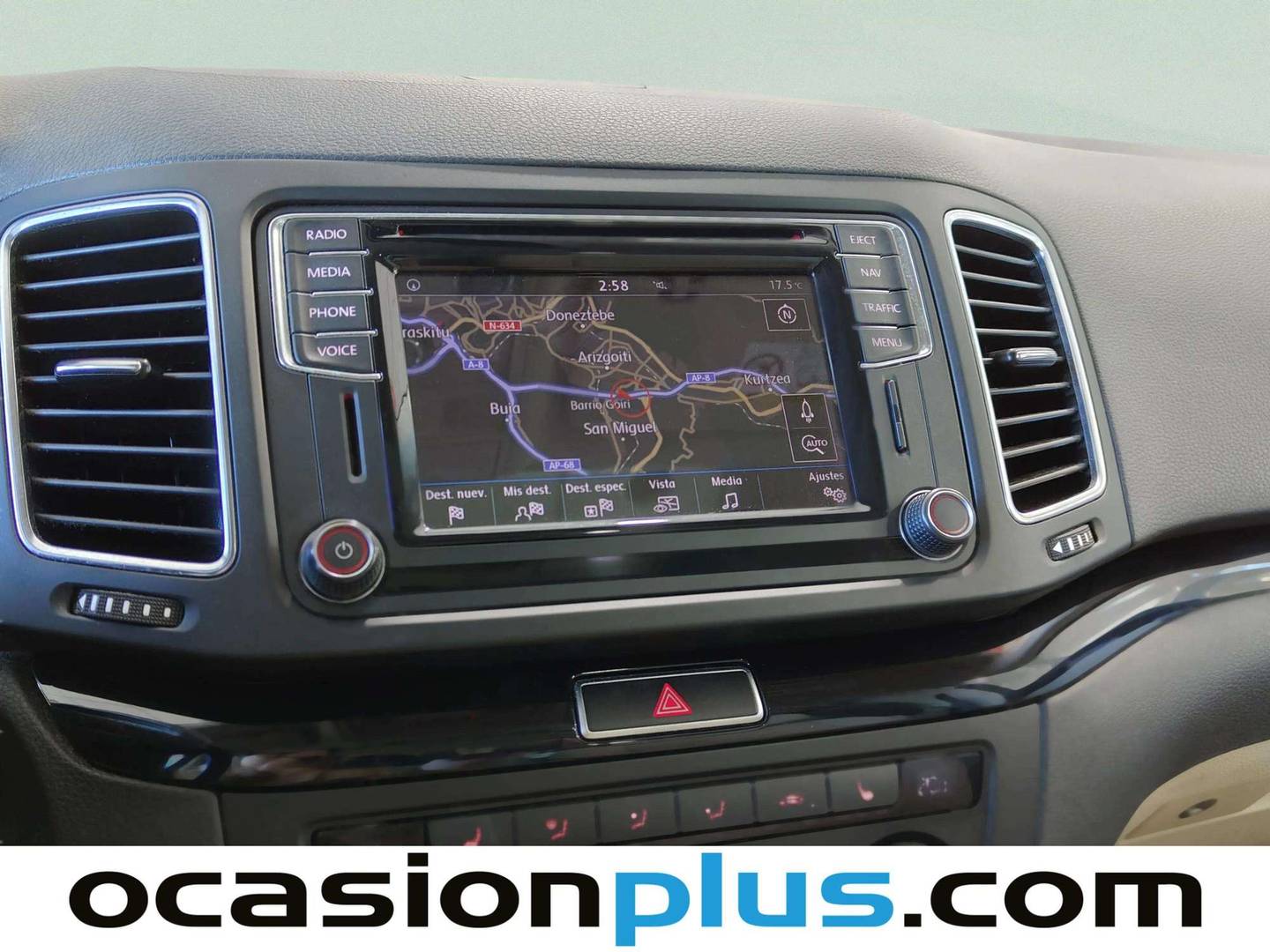 Extras del Volkswagen Sharan Volkswagen Sharan Sport 2.0 TDI BMT (150 CV) DSG 7 Plazas