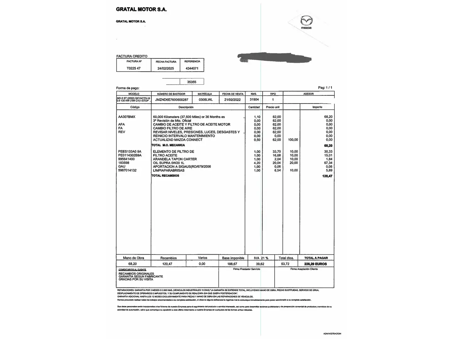 Foto Mazda MX-5 Mazda MX-5 2.0 SKYACTIV-G Zenith (184 CV)