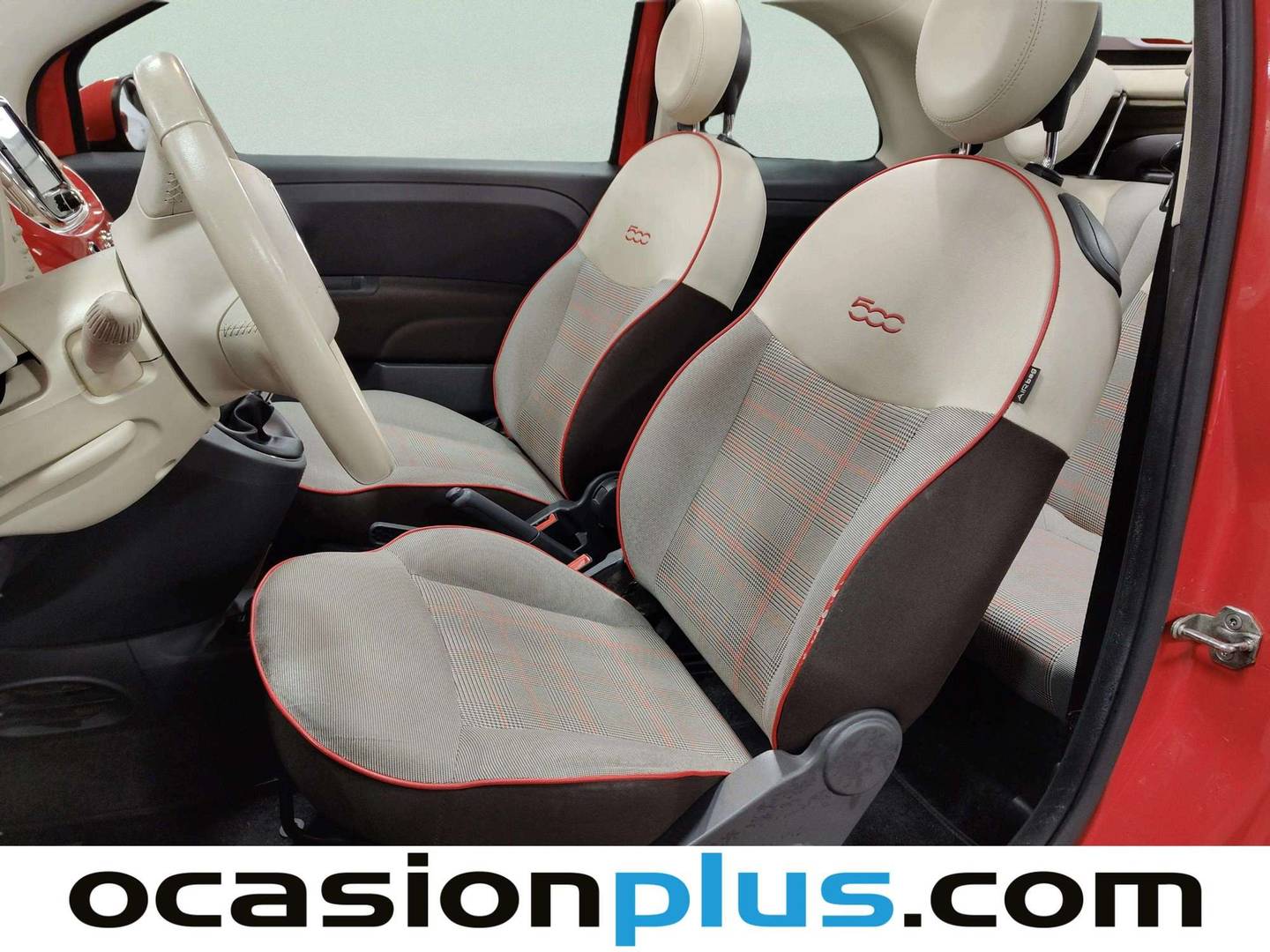 Foto asientos delanteros Fiat 500C Fiat 500C 1.2 8v Cabrio Lounge (69 CV)
