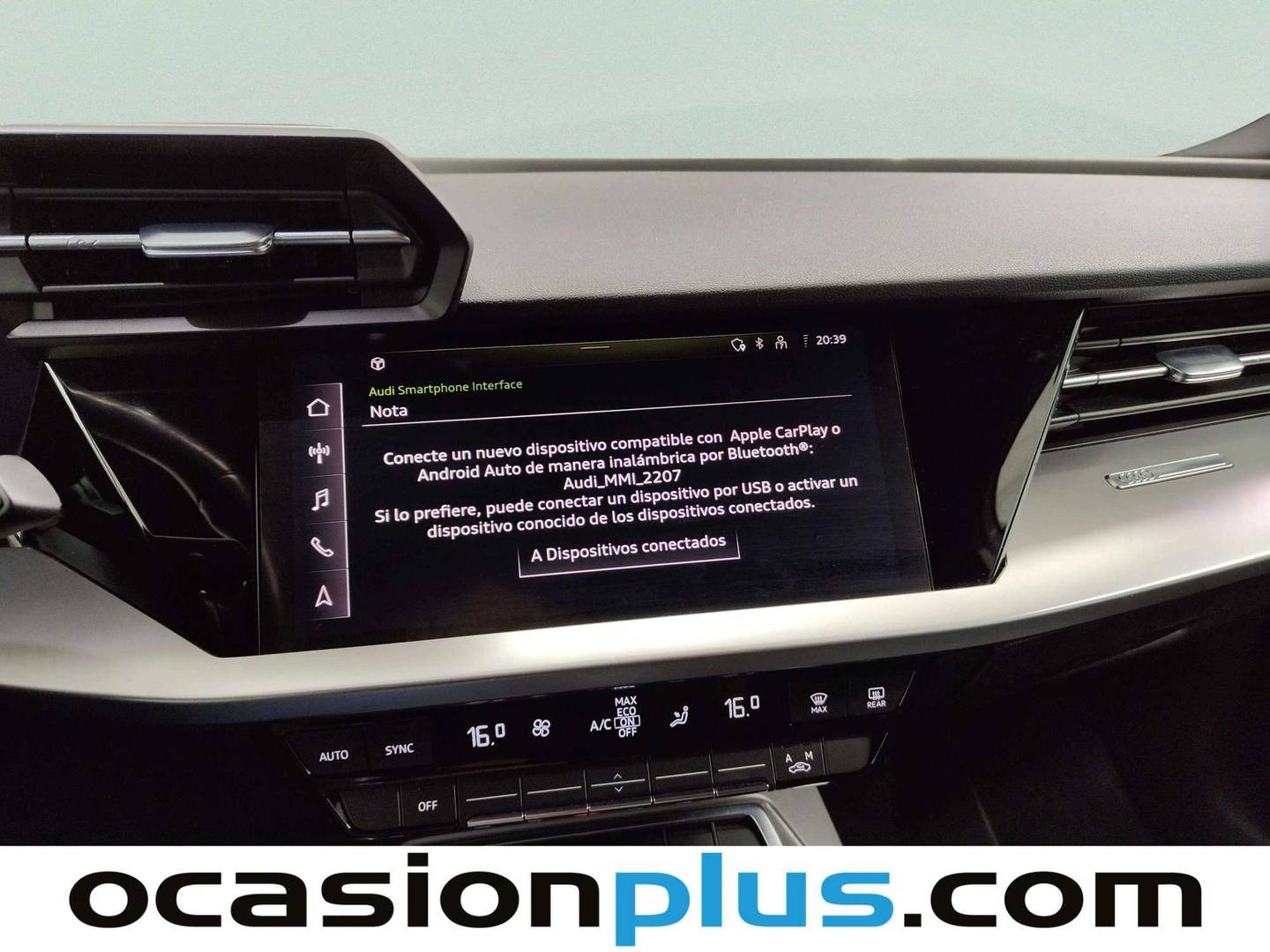 Equipamiento del Audi A3 Audi A3 Sportback Black line 35 TFSI (150 CV) S tronic