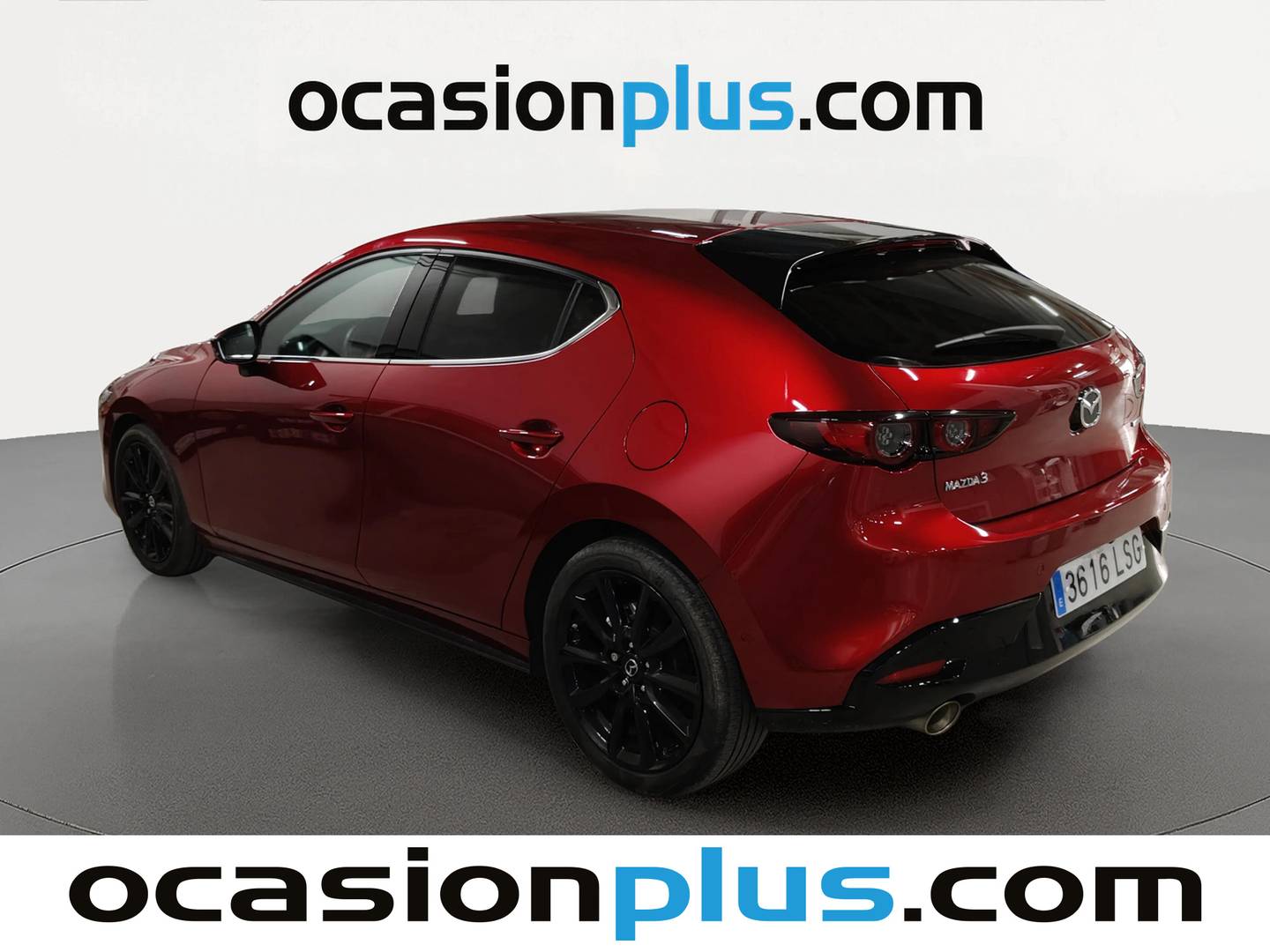 Foto trasera Mazda Mazda3 Mazda Mazda 3 2.0 Skyactiv-X Zenith Safety Black AT (186 CV) izquierda