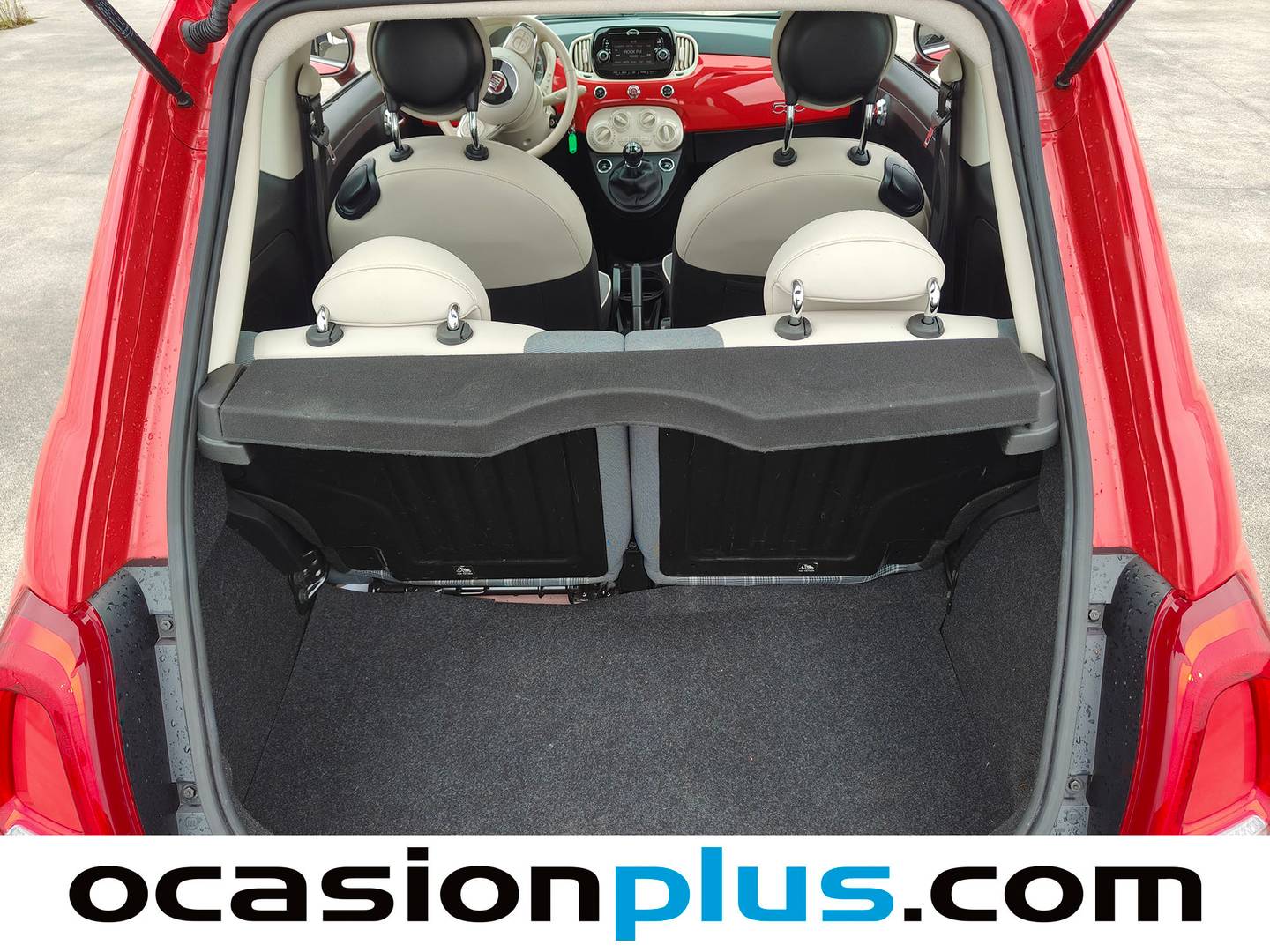 Fotos maletero Fiat 500 Fiat 500 1.2 8v Lounge (69 CV)