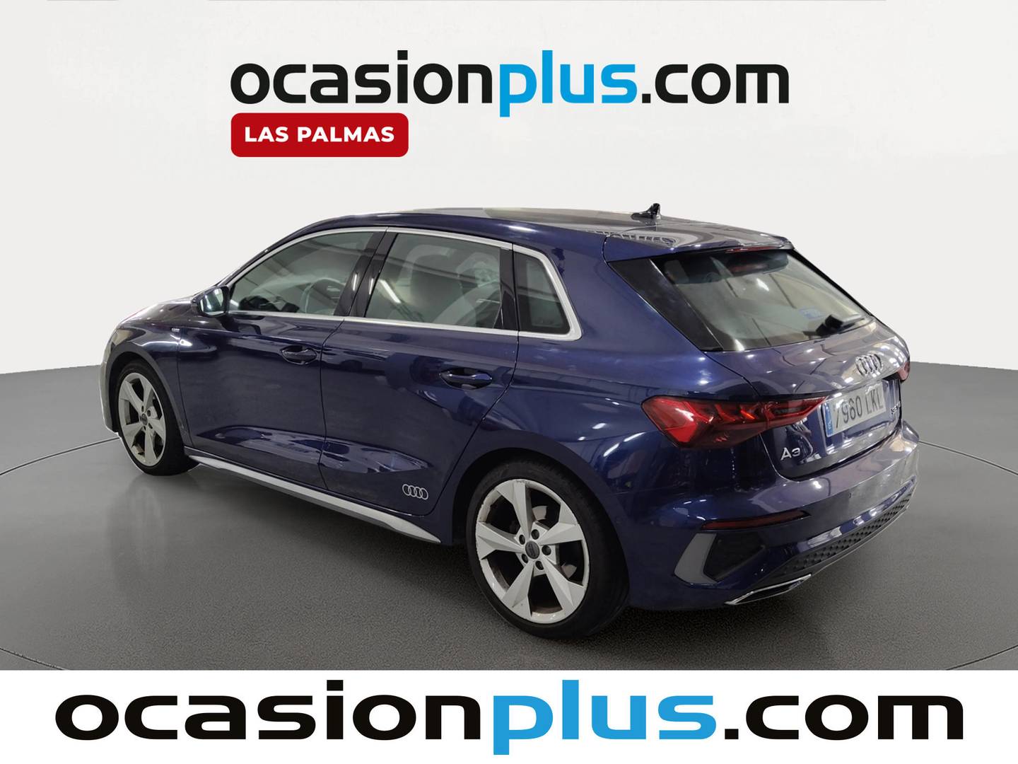 Foto trasera Audi A3 Audi A3 Sportback S line 35 TFSI (150 CV) izquierda