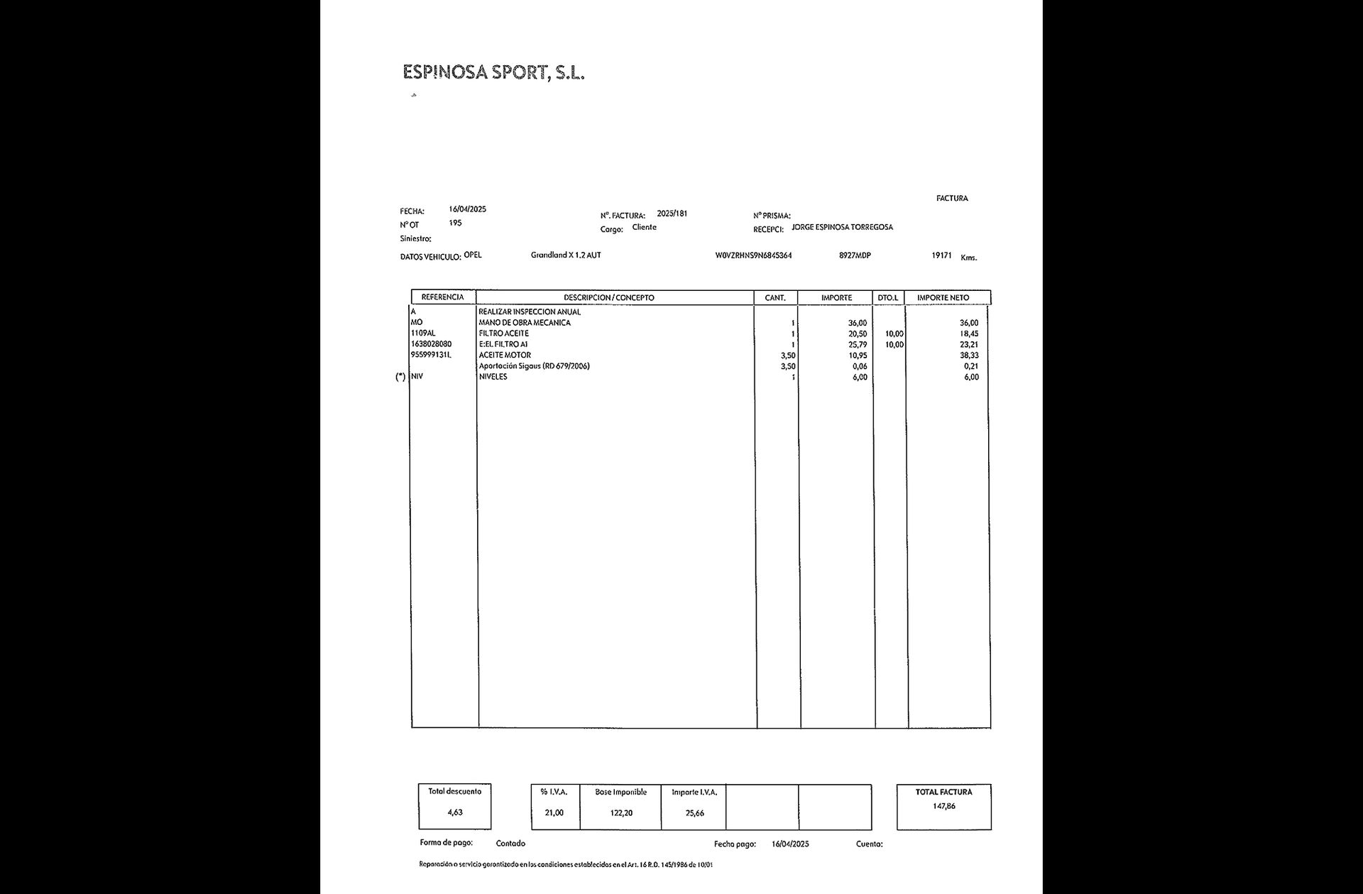 Opel Grandland 1.2 Turbo GS - foto 19