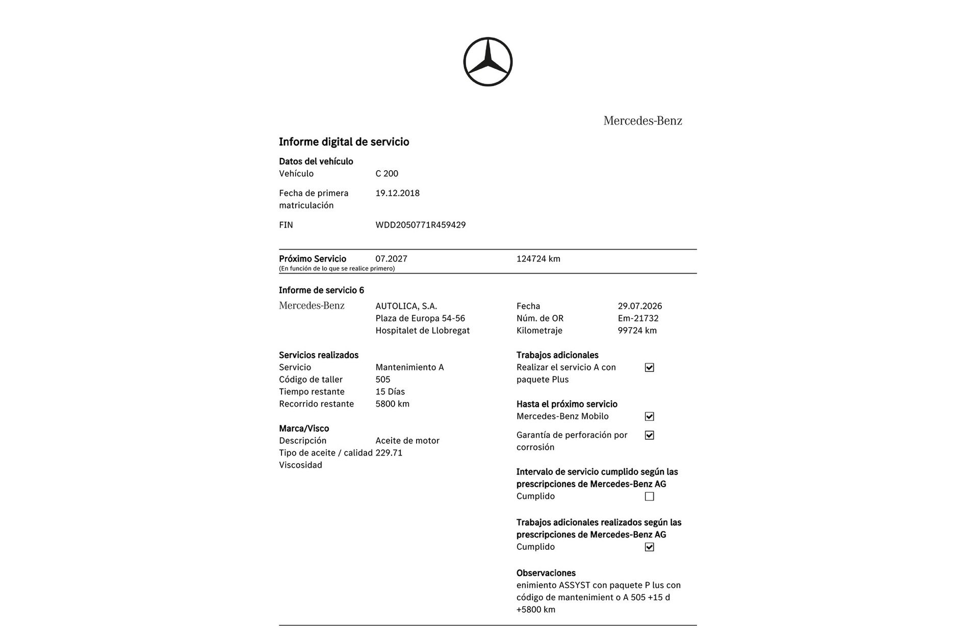 Mercedes-Benz Clase C C 200 Pack AMG - foto 22