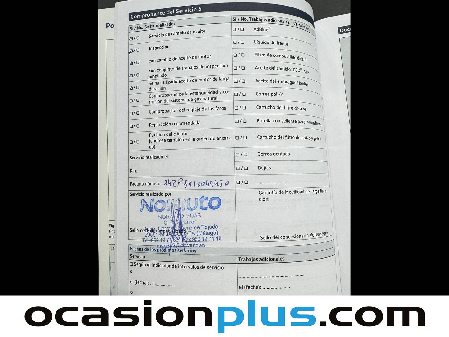 Foto del mantenimiento del Volkswagen Polo Volkswagen Polo A-Polo Plus 1.2 TSI BMT (90 CV)