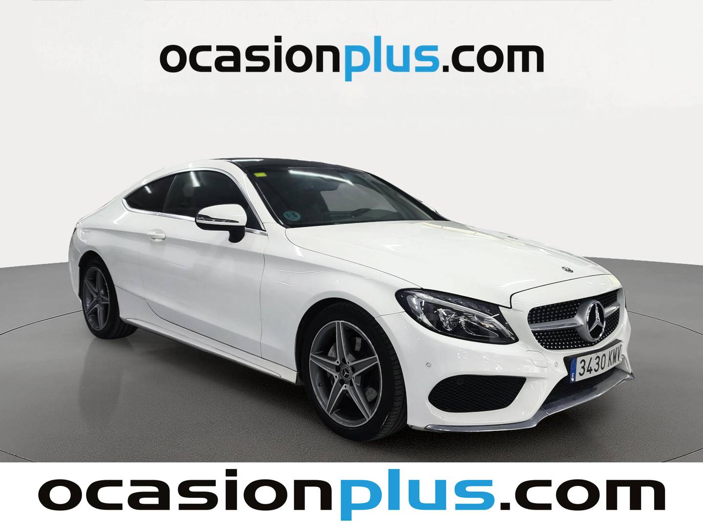 Foto delantera Mercedes Clase C Mercedes Clase C Coupe 220 d (170 CV) Pack AMG derecha