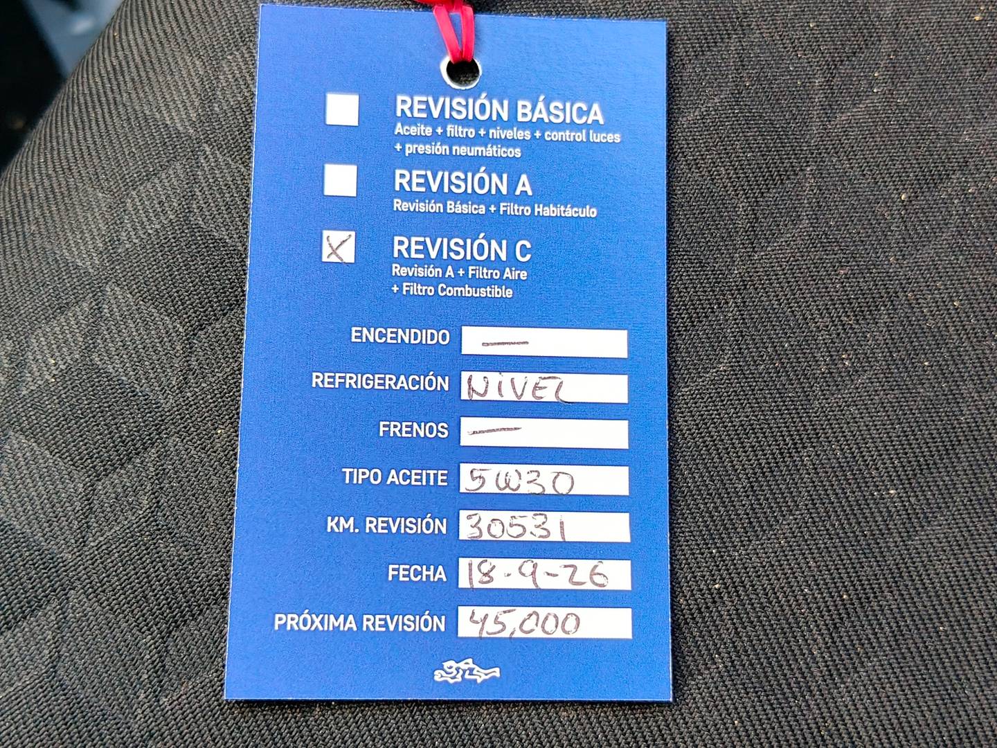 Foto del mantenimiento del Toyota Yaris Toyota Yaris 120H Active Tech (116 CV)