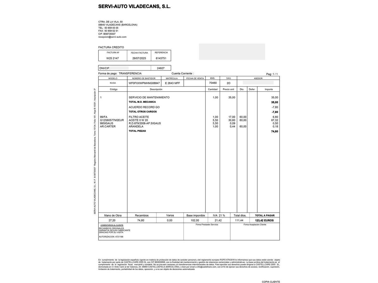 Foto Ford Kuga Ford Kuga 2.5 Duratec PHEV ST-Line X Auto (225 CV)
