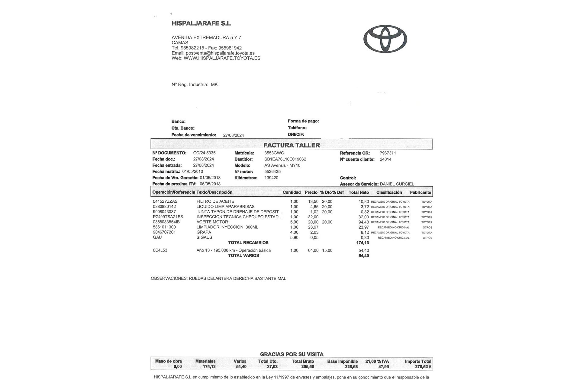 Toyota Avensis 2.2 D-4D Cross Sport Advance - foto 20