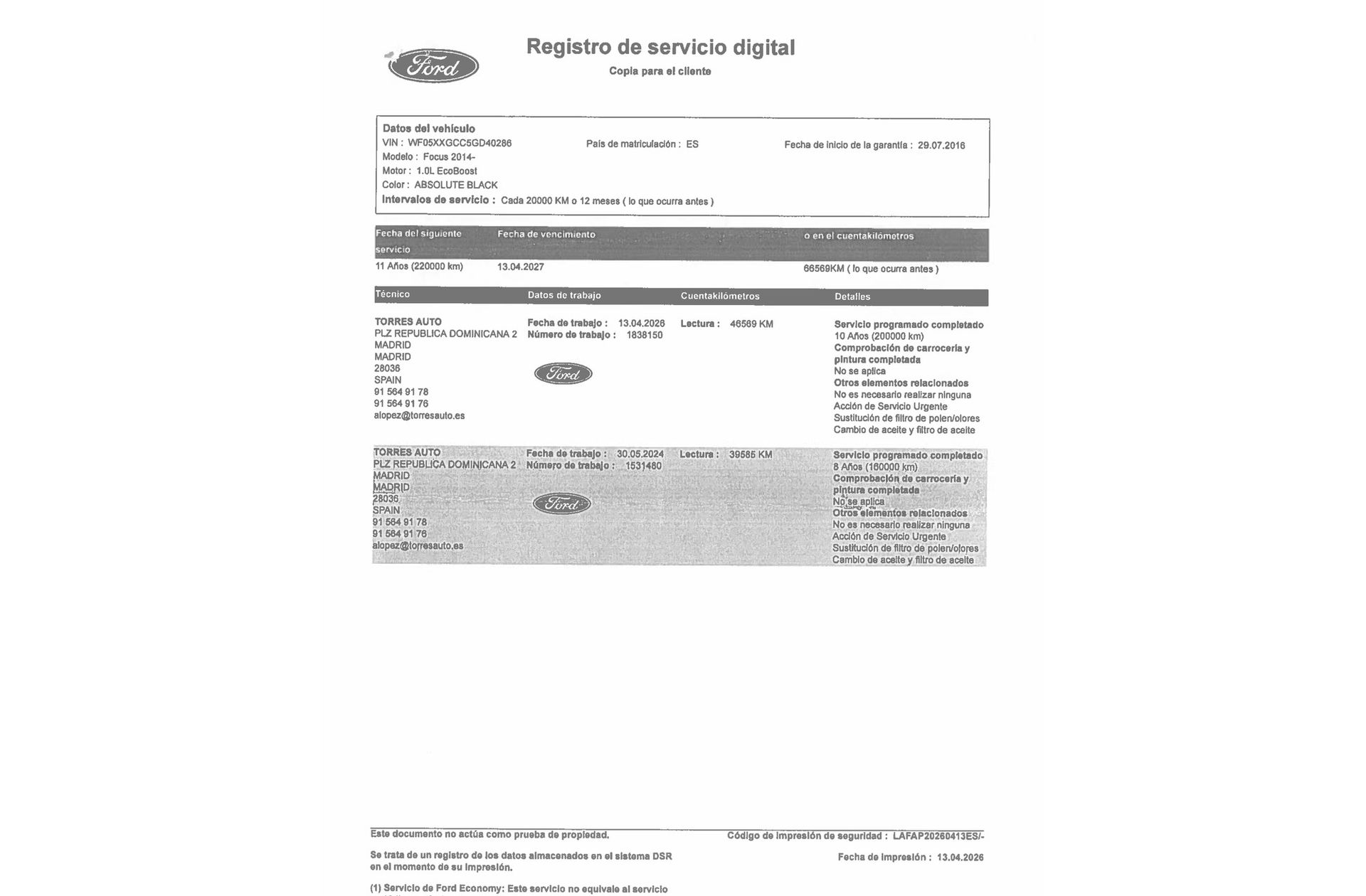 Ford Focus 1.0 EcoBoost Business - foto 17