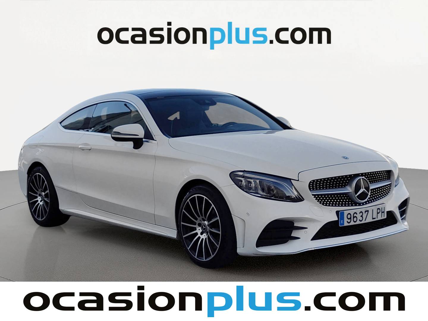 Foto delantera Mercedes Clase C Mercedes Clase C C Coupe 300 (245 CV) Pack AMG derecha