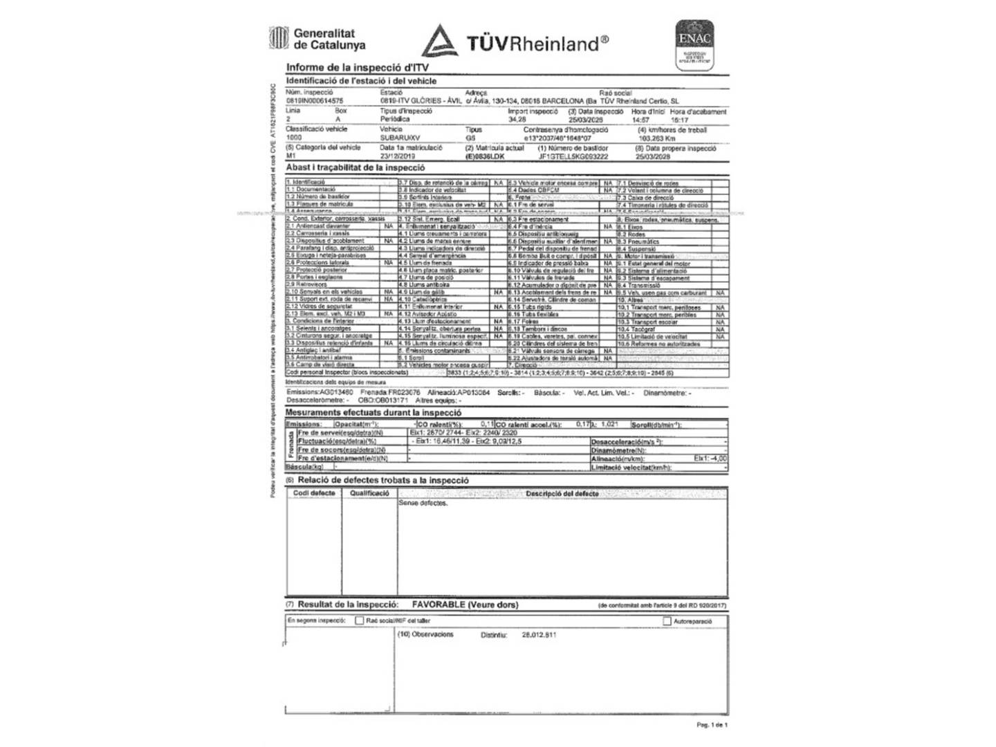 Subaru XV Subaru XV 2.0i Hybrid Sport Plus CVT (150 CV) de segunda mano