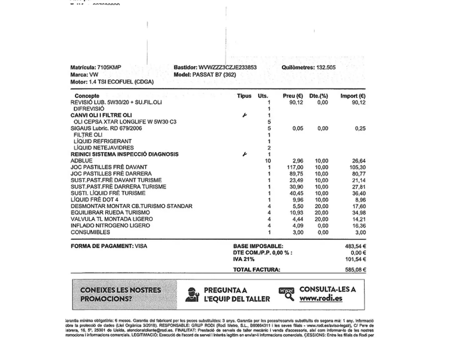 Foto Volkswagen Passat Volkswagen Passat Variant Variant Sport 2.0 TDI (150 CV) DSG