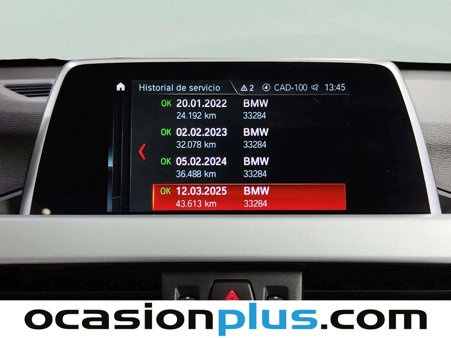 Foto del mantenimiento del BMW X1 BMW X1 sDrive18d Business (150 CV)