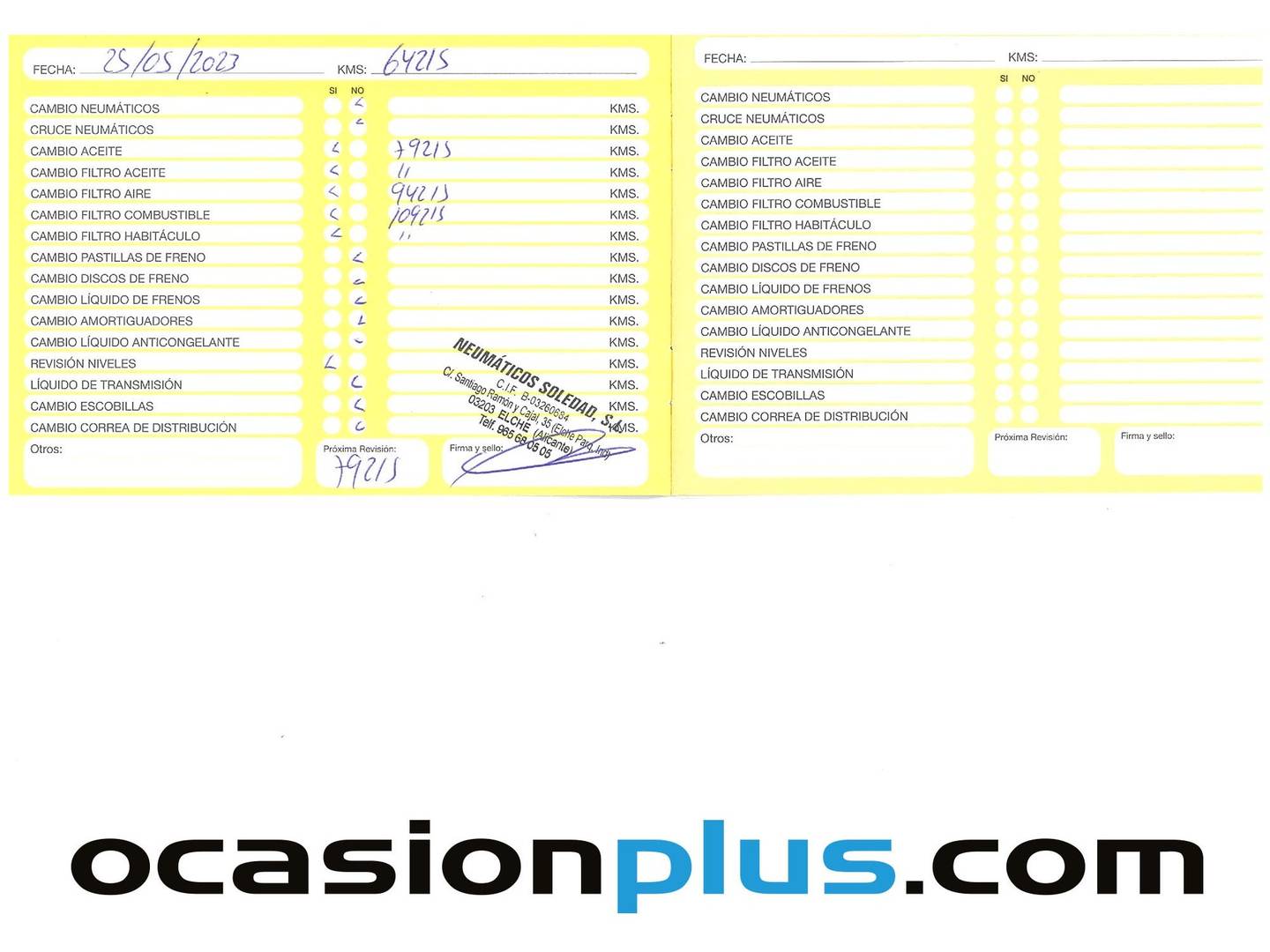 Foto del mantenimiento del Mini MINI MINI MINI Cooper 5 Puertas Cooper 5 Puertas D  (116 CV)