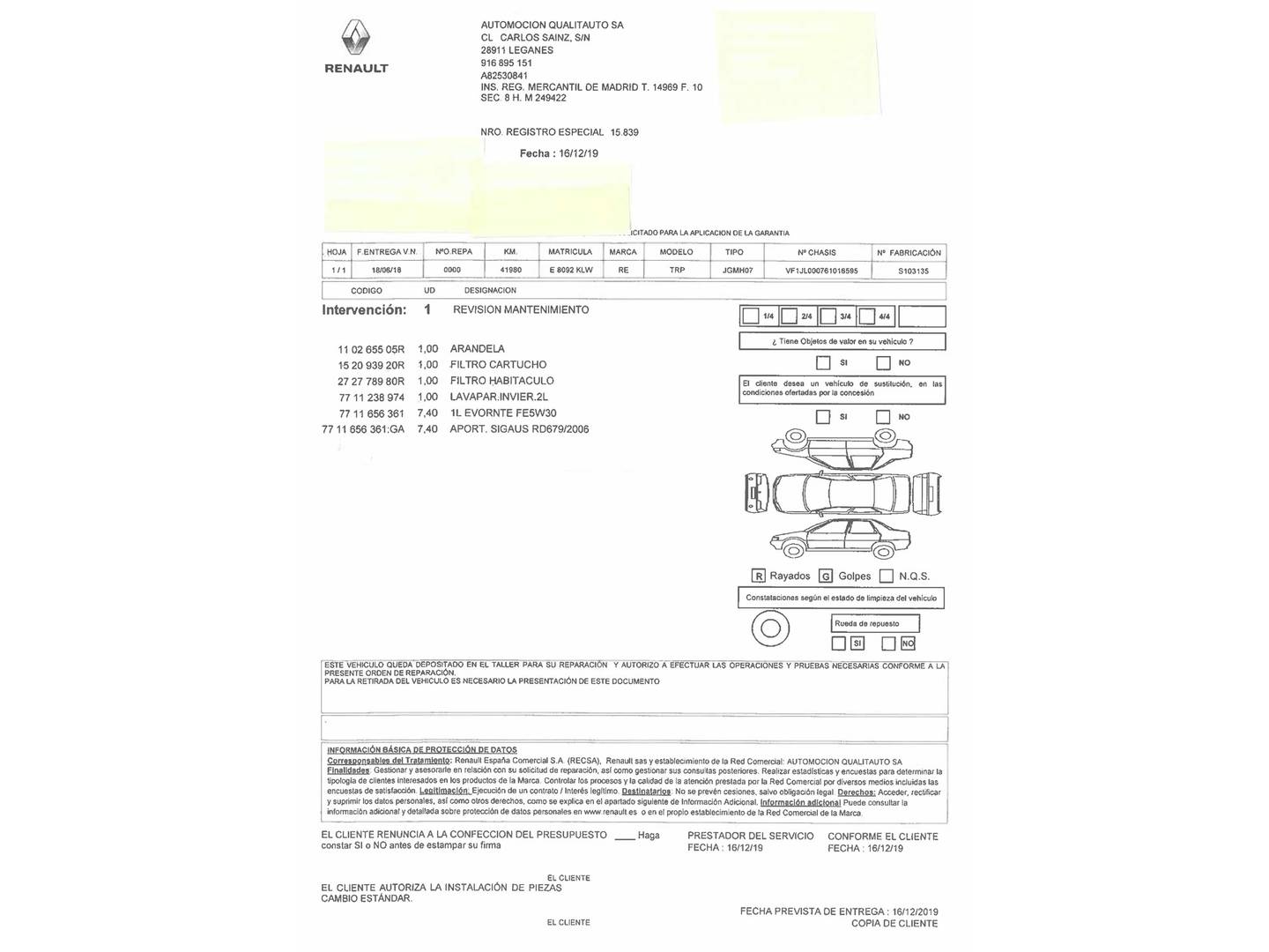 Renault Trafic Renault Trafic SpaceClass dCi 125 Combi Energy 9 Plazas (125 CV) manual
