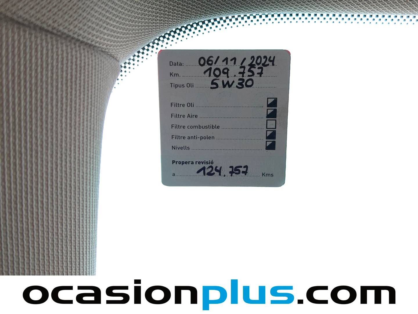 Foto del mantenimiento del Audi A4 Audi A4 Avant 2.0 TFSI quattro (252 CV) S tronic