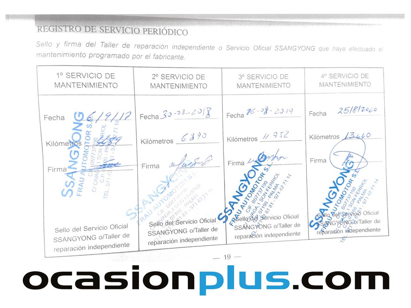 Foto del mantenimiento del SsangYong Korando SsangYong Korando D22T Limited 4x2 (178 CV)