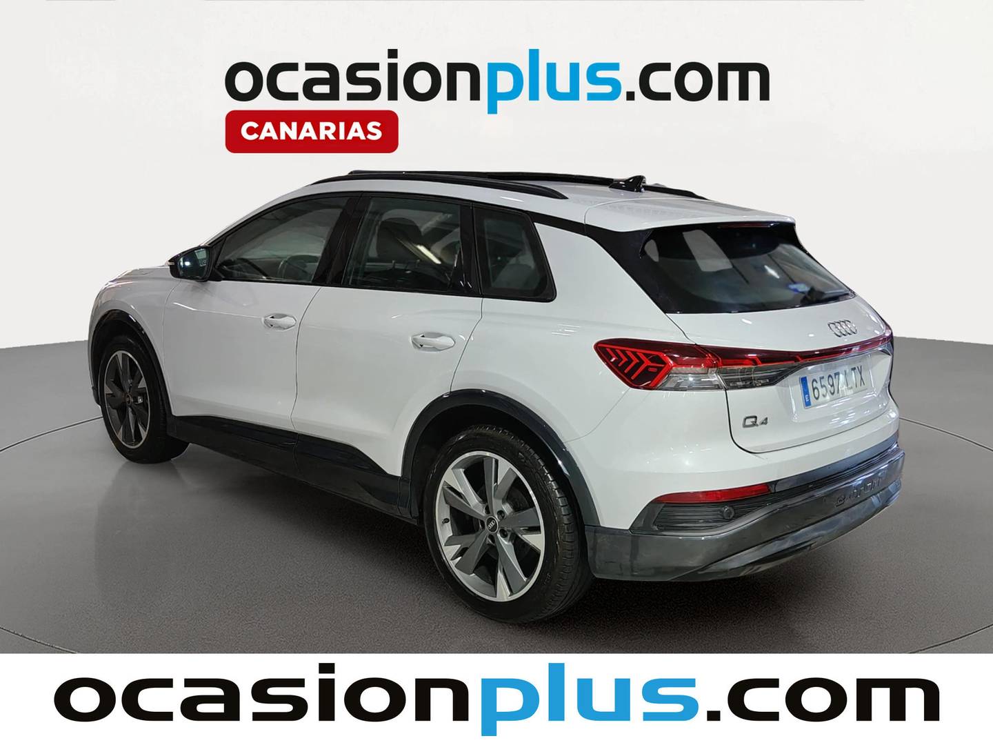 Foto trasera Audi Q4 e-tron Audi Q4 e-tron 40 e-tron (204 CV) izquierda