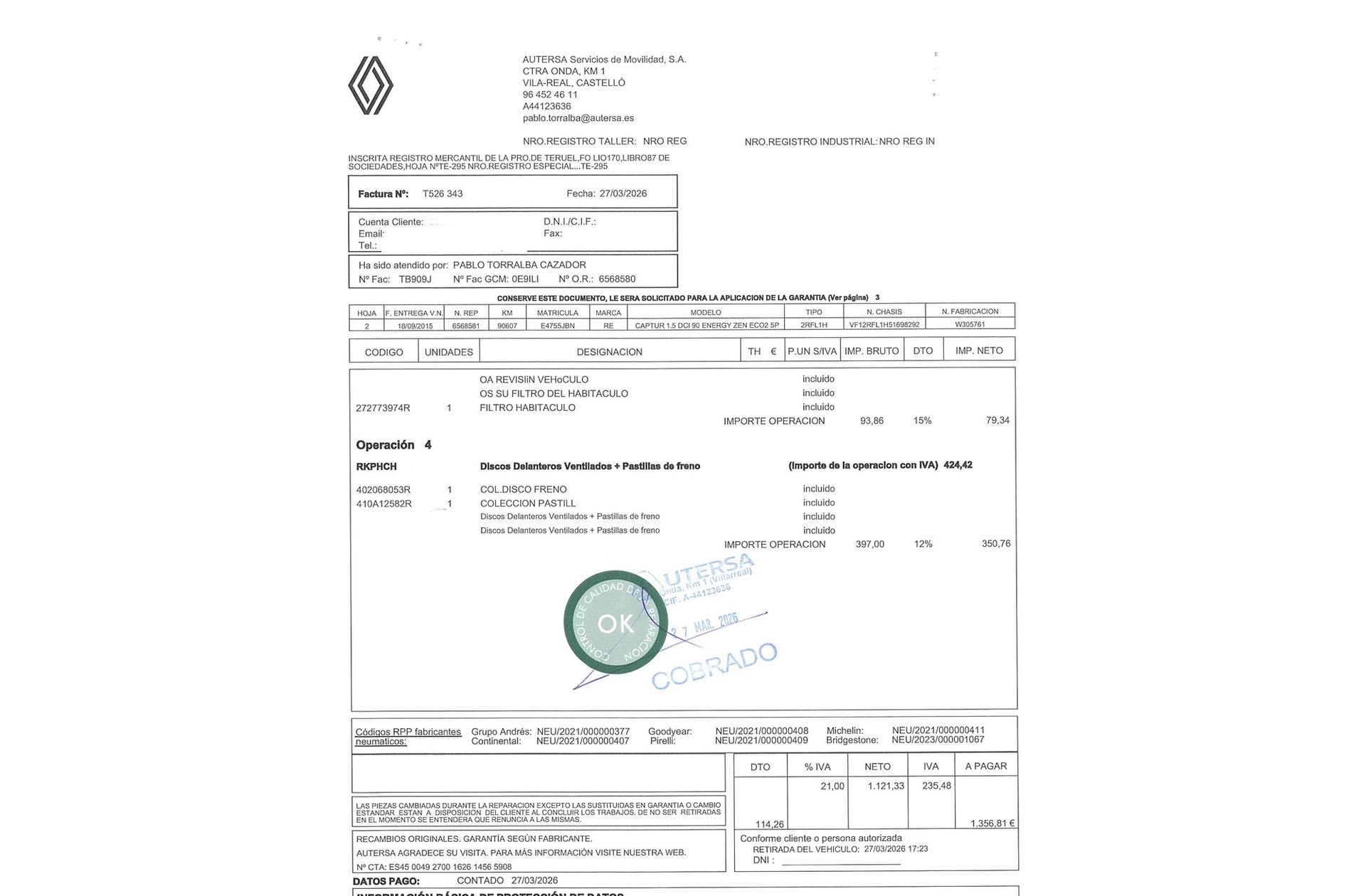 Renault Captur Zen Energy dCi - foto 18