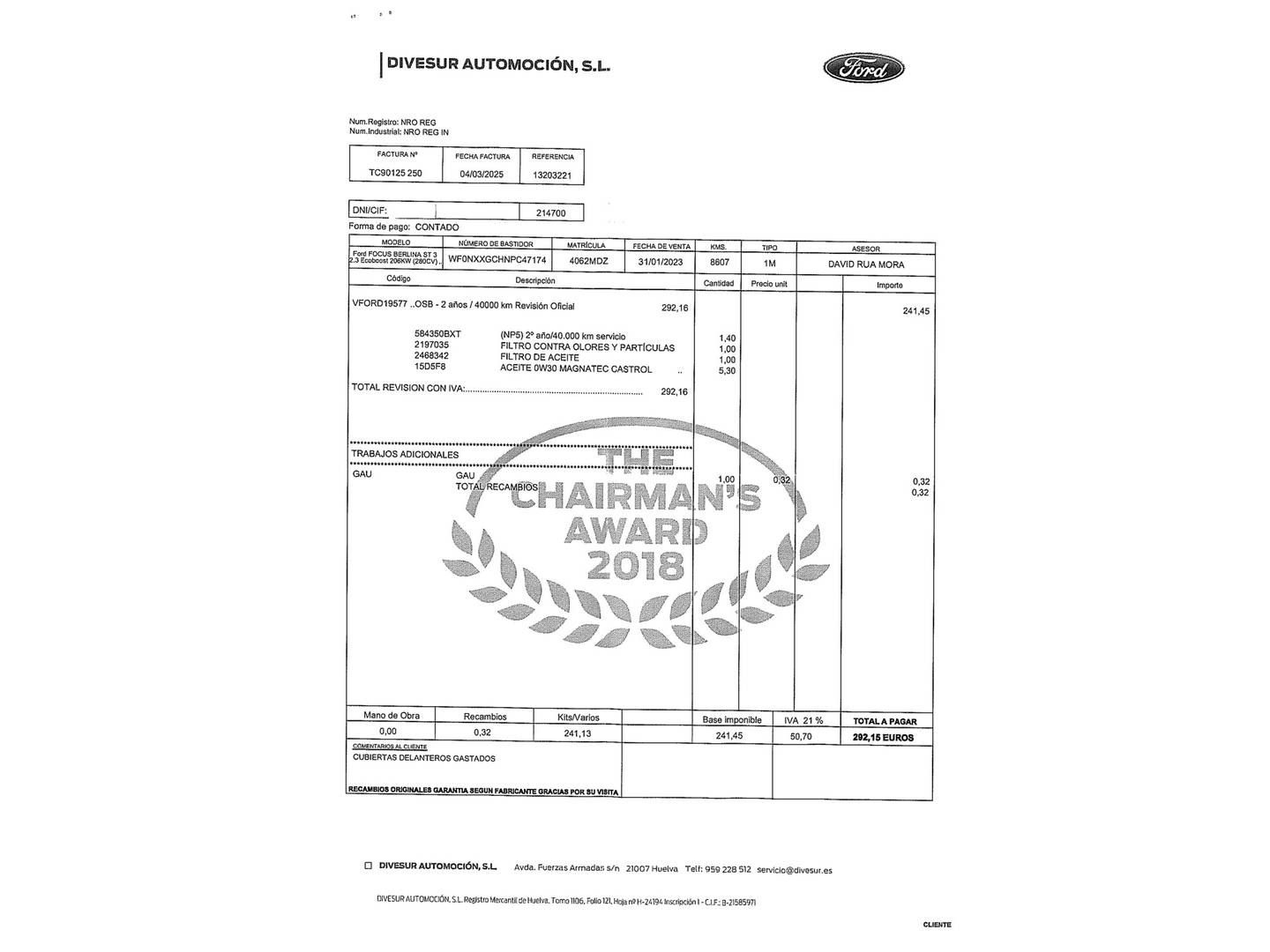 Foto Ford Focus Ford Focus 2.3 EcoBoost ST (280 CV)