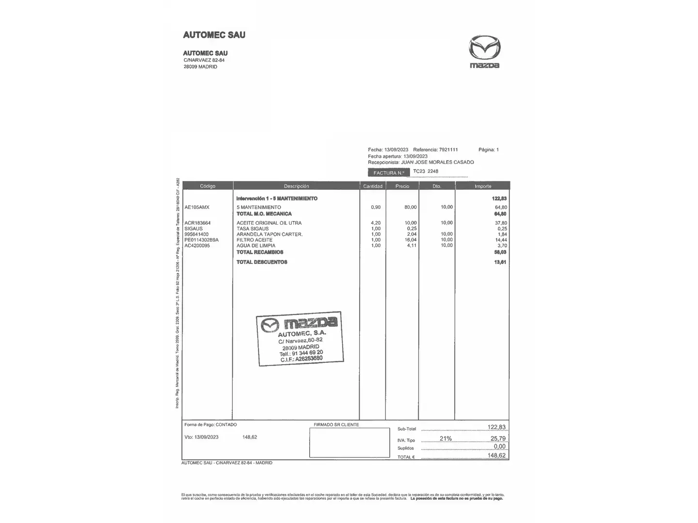 Foto Mazda CX-5 Mazda CX-5 2.0 GE Zenith 2WD (165 CV)