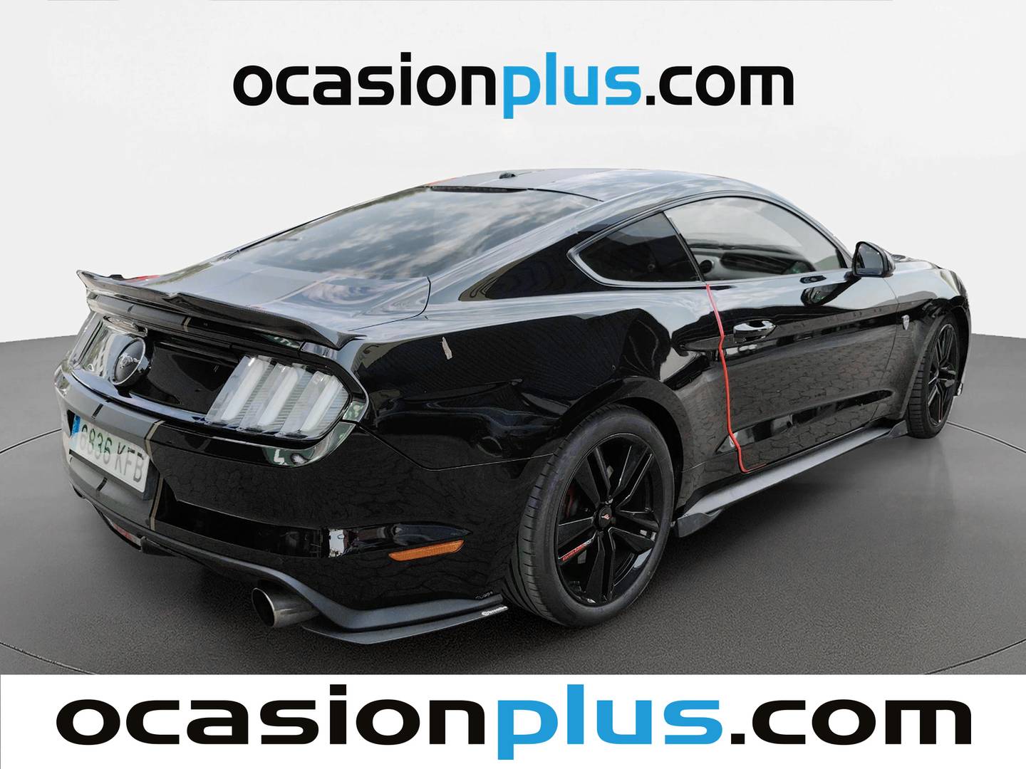 Foto trasera Ford Mustang Ford Mustang 2.3 EcoBoost Mustang (Fastback) (314 CV) derecha