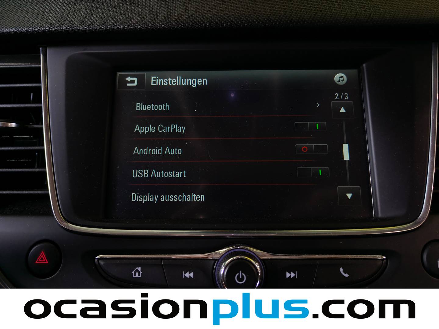 Equipamiento del Opel Crossland Opel Crossland 1.2 Edition  (110 CV)