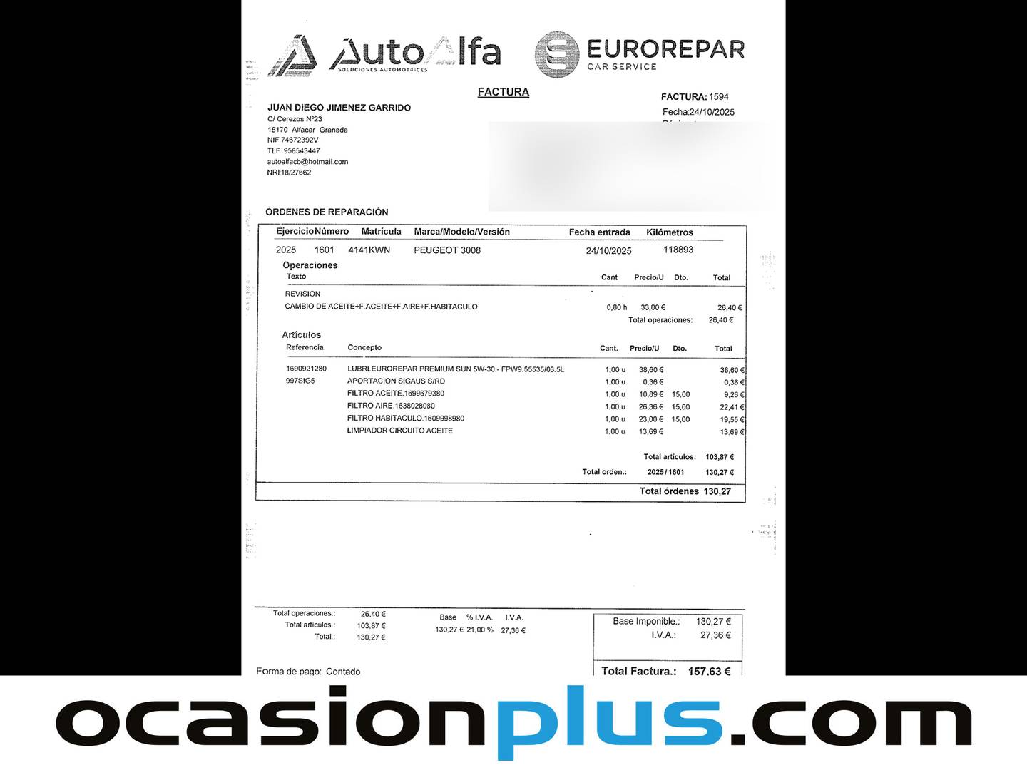 Peugeot 3008 Peugeot 3008 PureTech 130 Allure EAT8 (130 CV) automático