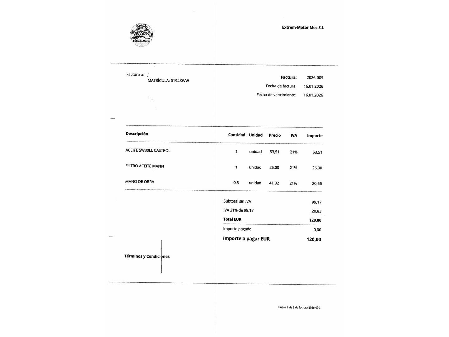 Foto del mantenimiento del Volkswagen Golf Volkswagen Golf GTI Performance 2.0 TSI (245 CV) DSG