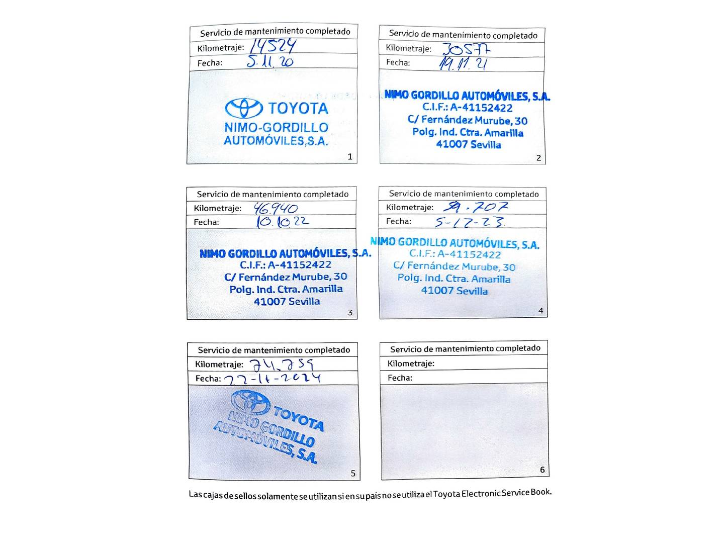Foto del mantenimiento del Toyota Corolla Toyota Corolla 1.8 125 Híbrido Feel! E-CVT (122 CV)