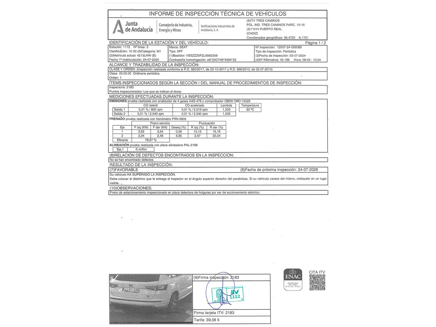 Foto Seat Ateca SEAT Ateca 2.0 TSI S&S FR Edition 4Drive DSG (190 CV)