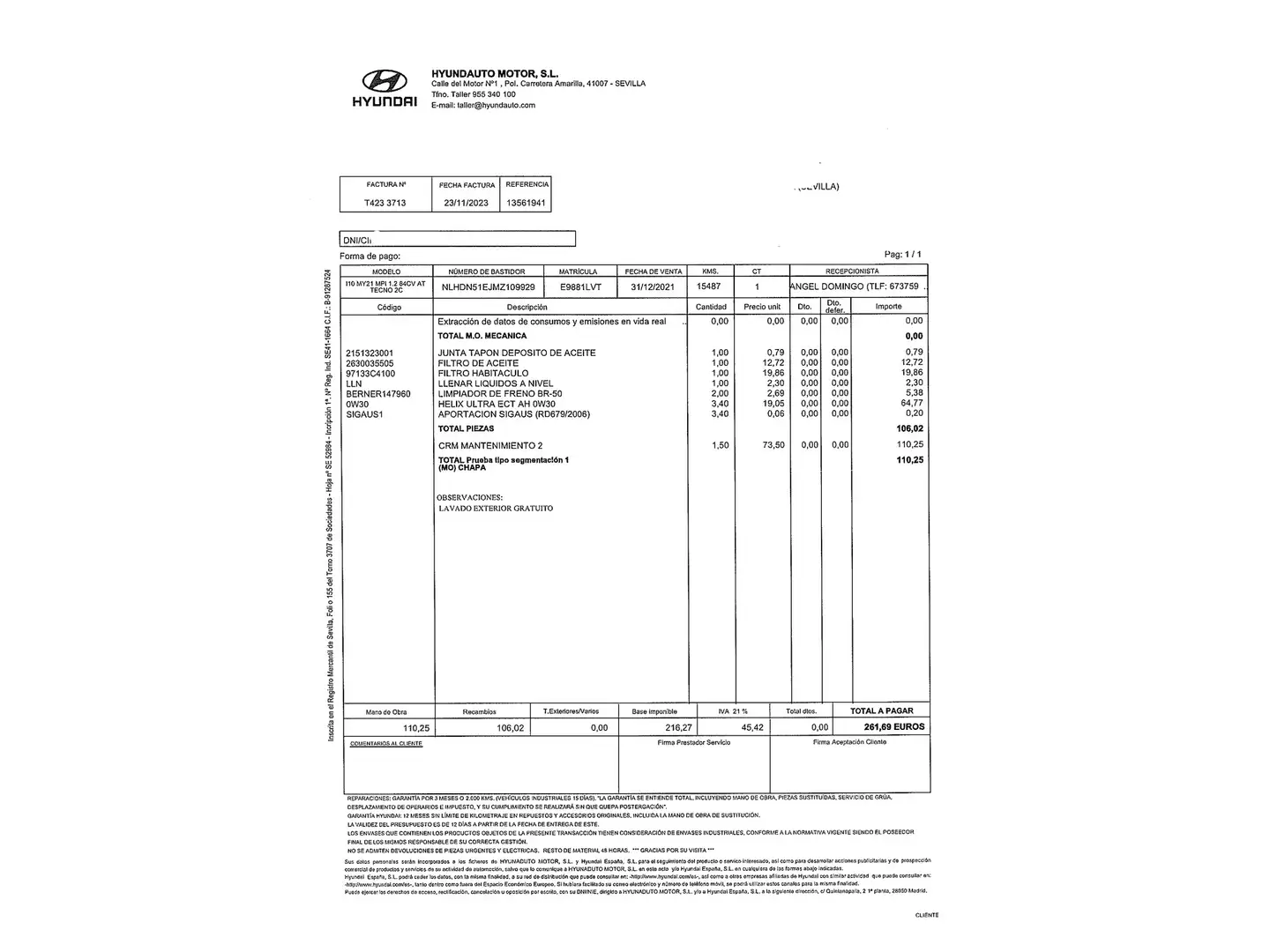 Foto Hyundai i10 Hyundai i10 1.2 Tecno AT (84 CV)