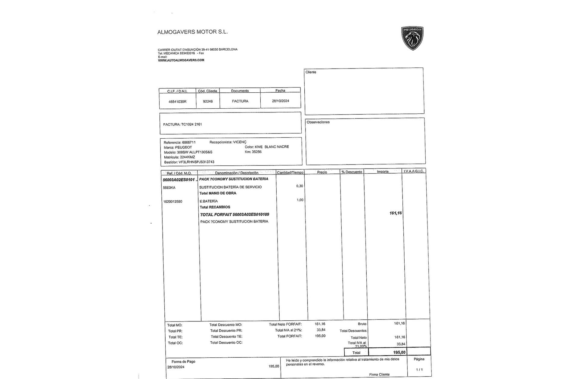 Peugeot 308 SW 1.2 PureTech Allure - foto 28