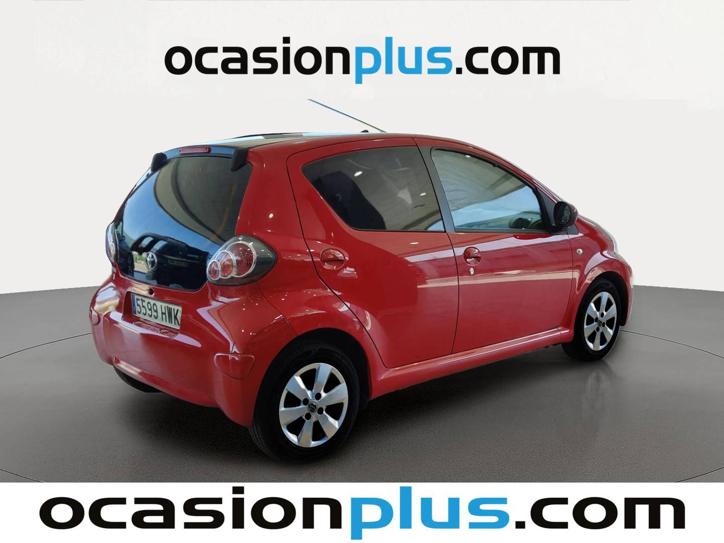 Foto trasera Toyota Aygo Toyota Aygo 70 City (68 CV) derecha