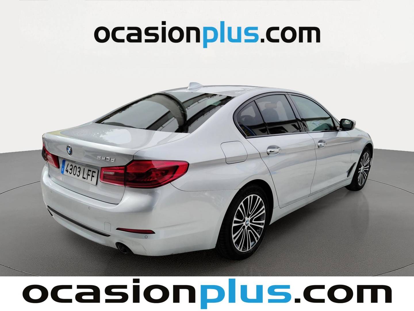 Foto trasera BMW Serie 5 BMW Serie 5 520d (190 CV) Pack Sport Line derecha