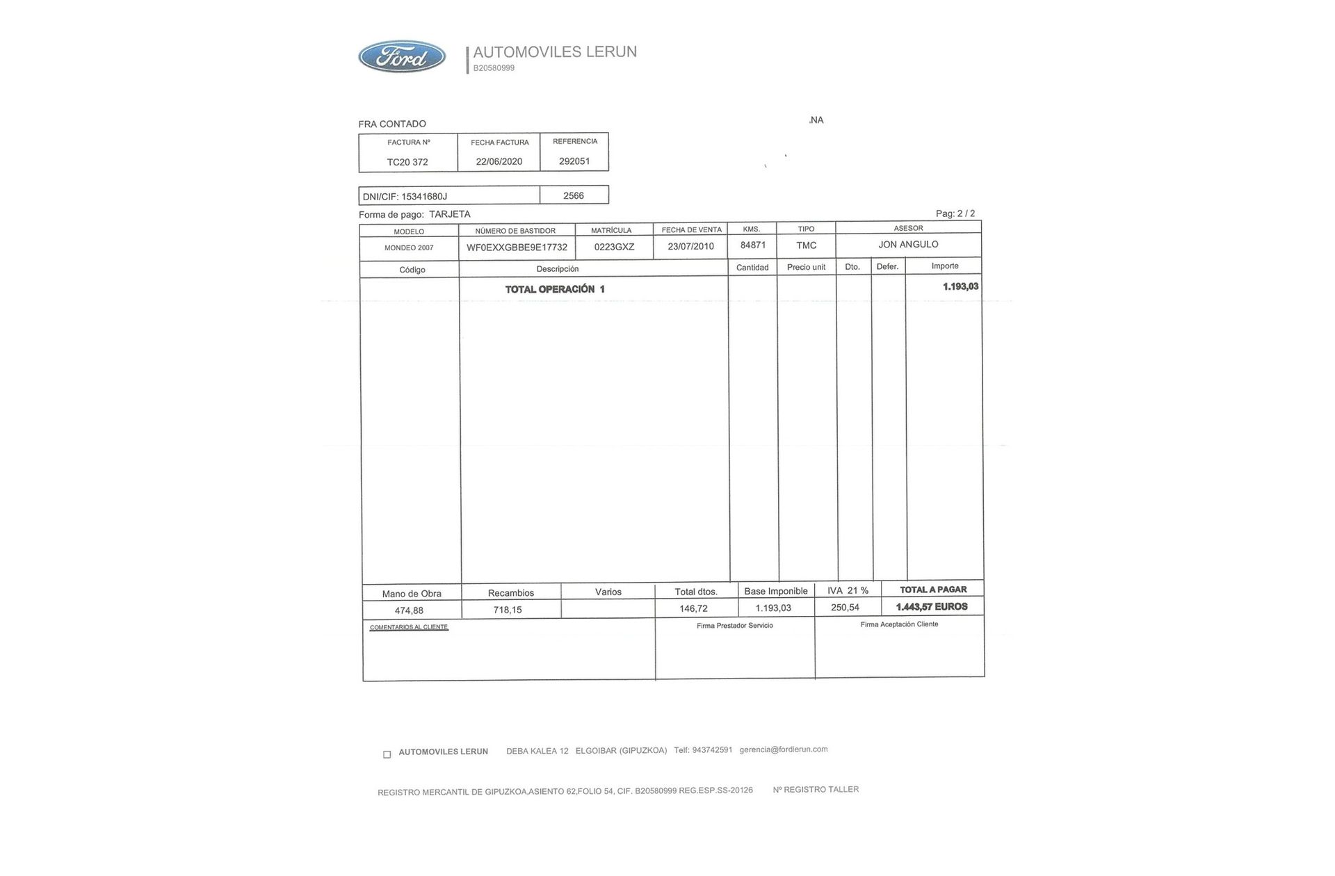Ford Mondeo 1.8 TDCi Econetic - foto 24