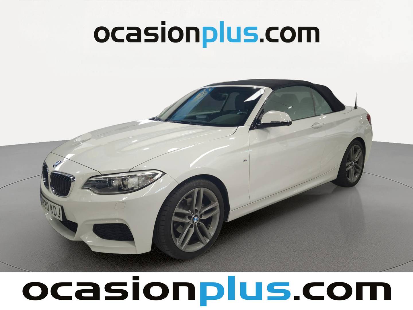 Foto delantera BMW Serie 2 BMW Serie 2 218i Cabrio (136 CV) Pack M derecha