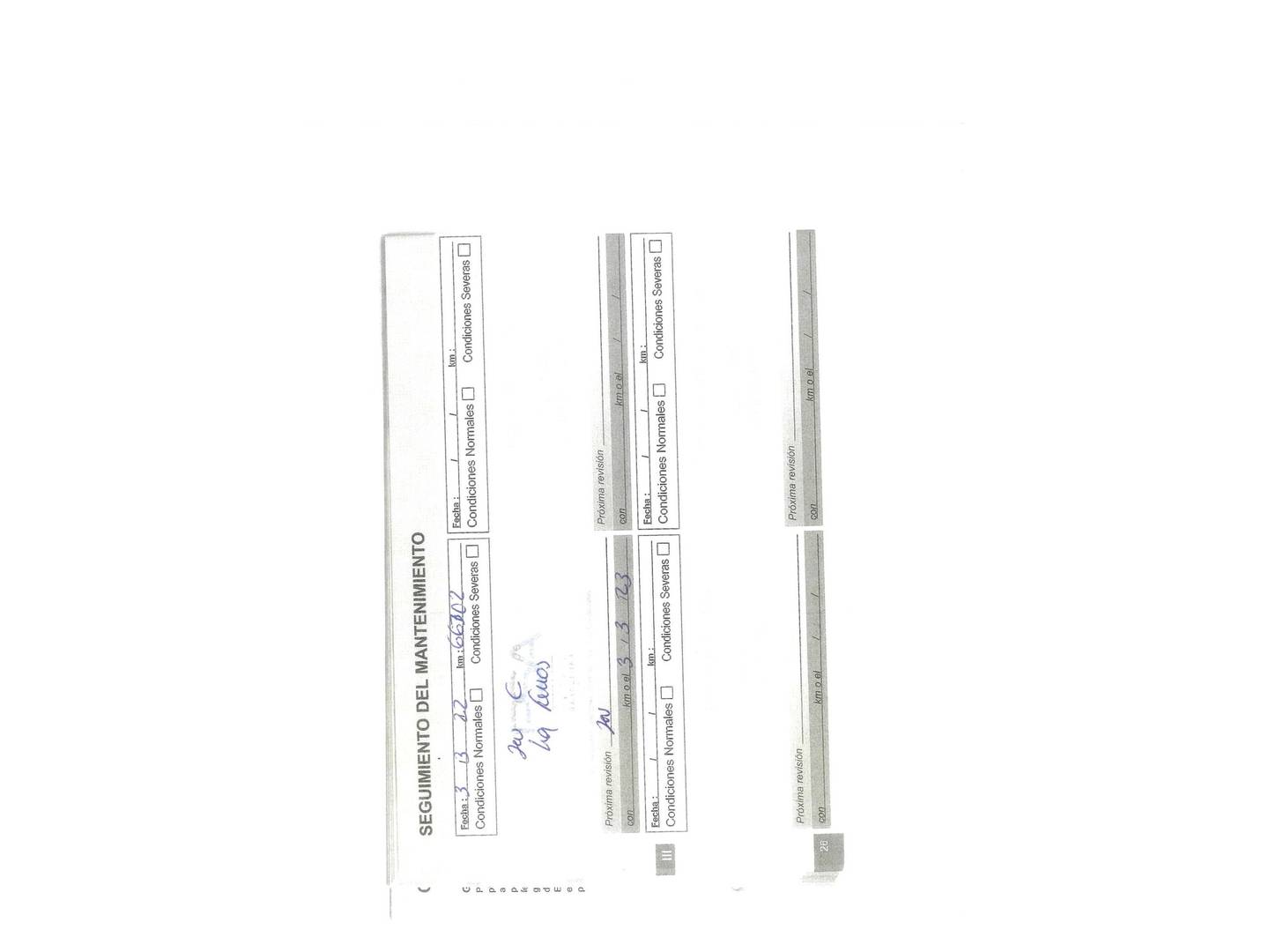 Foto del mantenimiento del Peugeot 2008 Peugeot 2008 PureTech 110 S&S Allure EAT6 (110 CV)