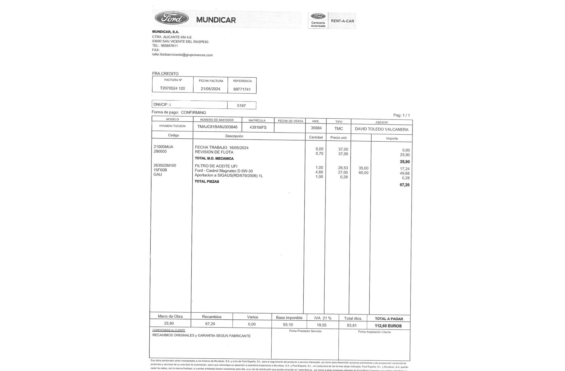 Hyundai Tucson 1.6 T-GDi Maxx - foto 20