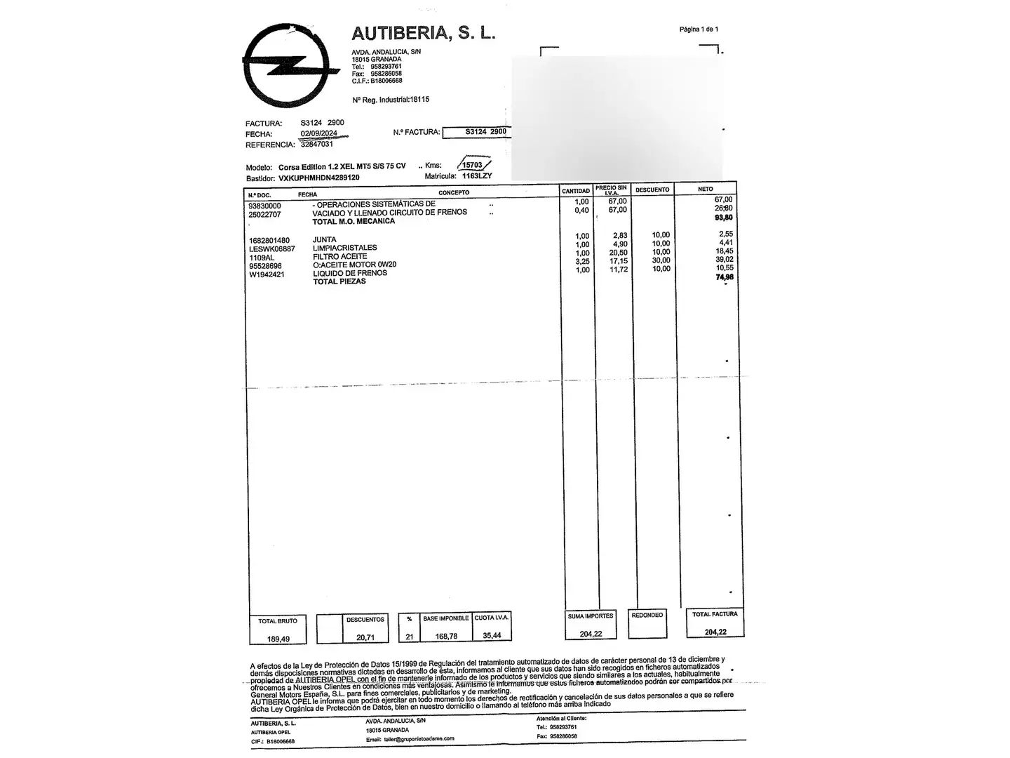 Foto Opel Corsa Opel Corsa 1.2 XEL S&S Edition (75 CV)