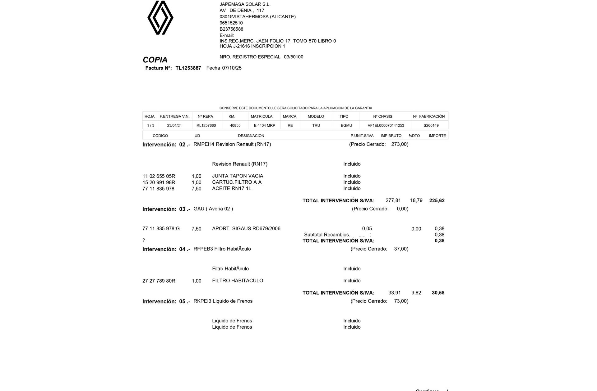 Renault Trafic Piso Cabina L2 Energy dCi - foto 15