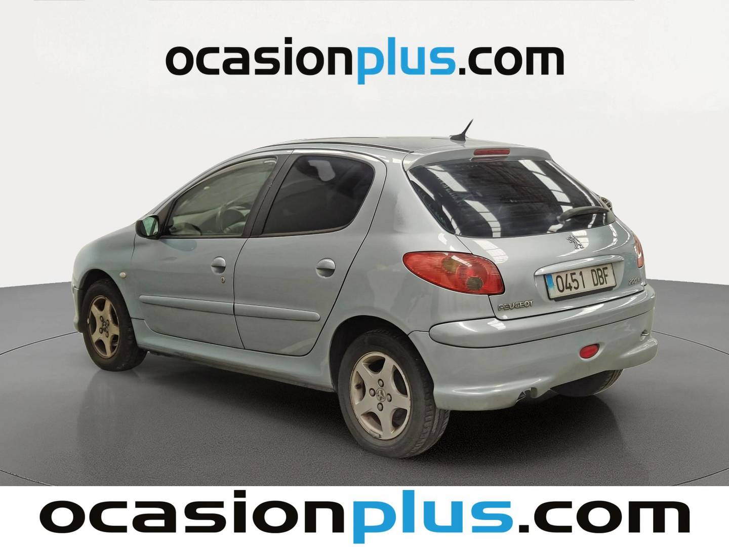 Foto trasera Peugeot 206 Peugeot 206 2.0 HDI XT (90 CV) izquierda