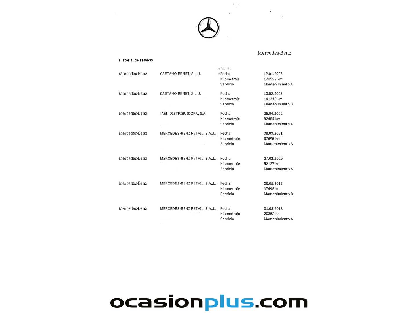 Foto del mantenimiento del Mercedes Clase GLS Mercedes Clase GLS 350 d 4Matic (258 CV) 7 Plazas
