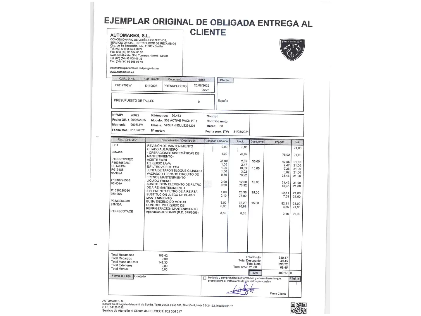 Foto Peugeot 308 Peugeot 308 PureTech 130 S&S Active Pack (130 CV)