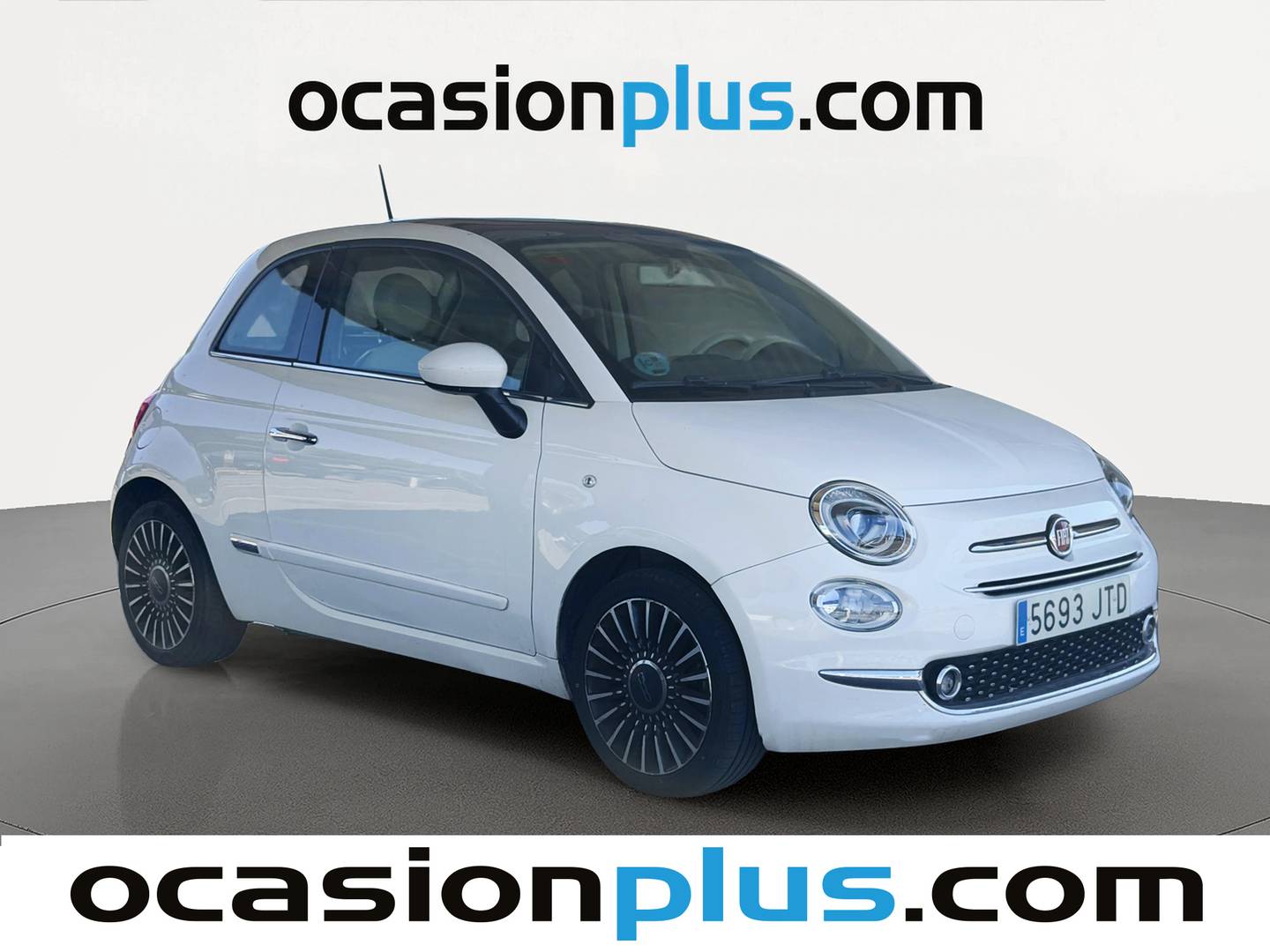 Foto delantera Fiat 500 Fiat 500 1.2 8v Lounge  (69 CV) derecha